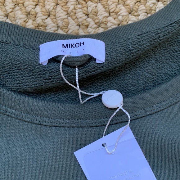 NWT Mikoh sweatshirt size 1 - Picture 2 of 2